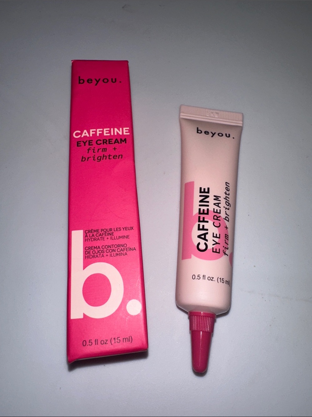 Caffeine Eye Cream - Pink | Firm + Brighten